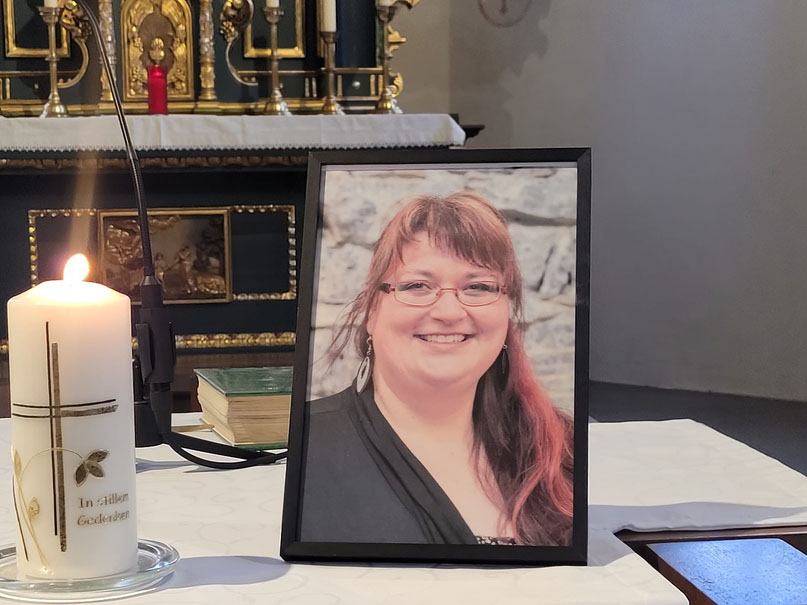 Kondolenzkarte Katharina / Martina Aberer-Wackernell